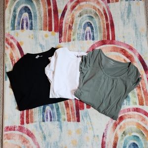 Lot of 3 Maternity Tees